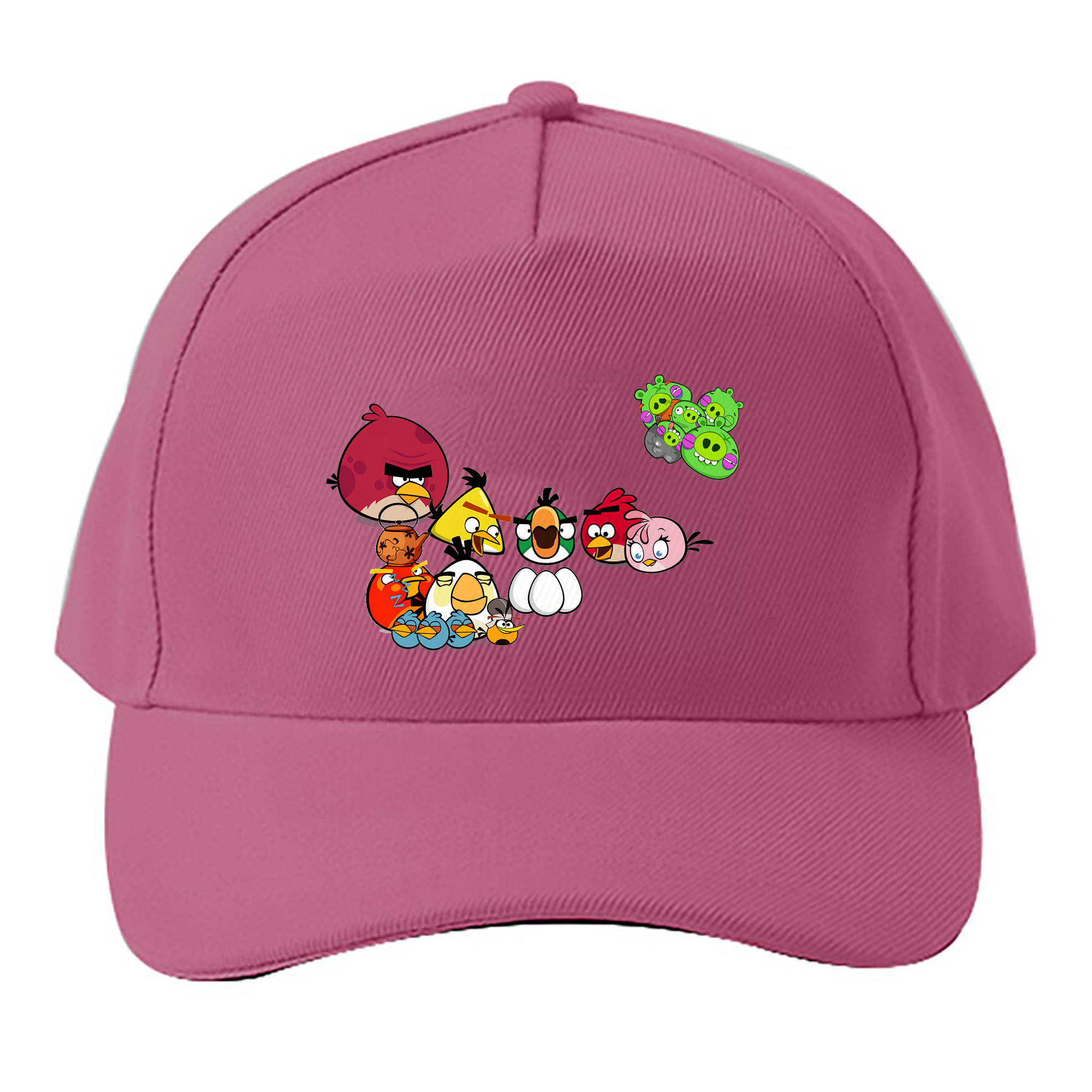（画像用） Angry Birds アングリーバード ベースボールキャップ 綿100％ 男女兼用 帽子 スポーツ